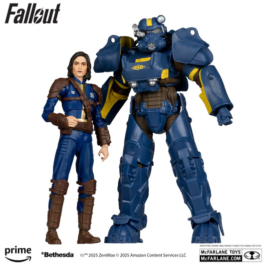McFarlane Toys Fallout 4 T-60 Vault Tec & Sole Survivor