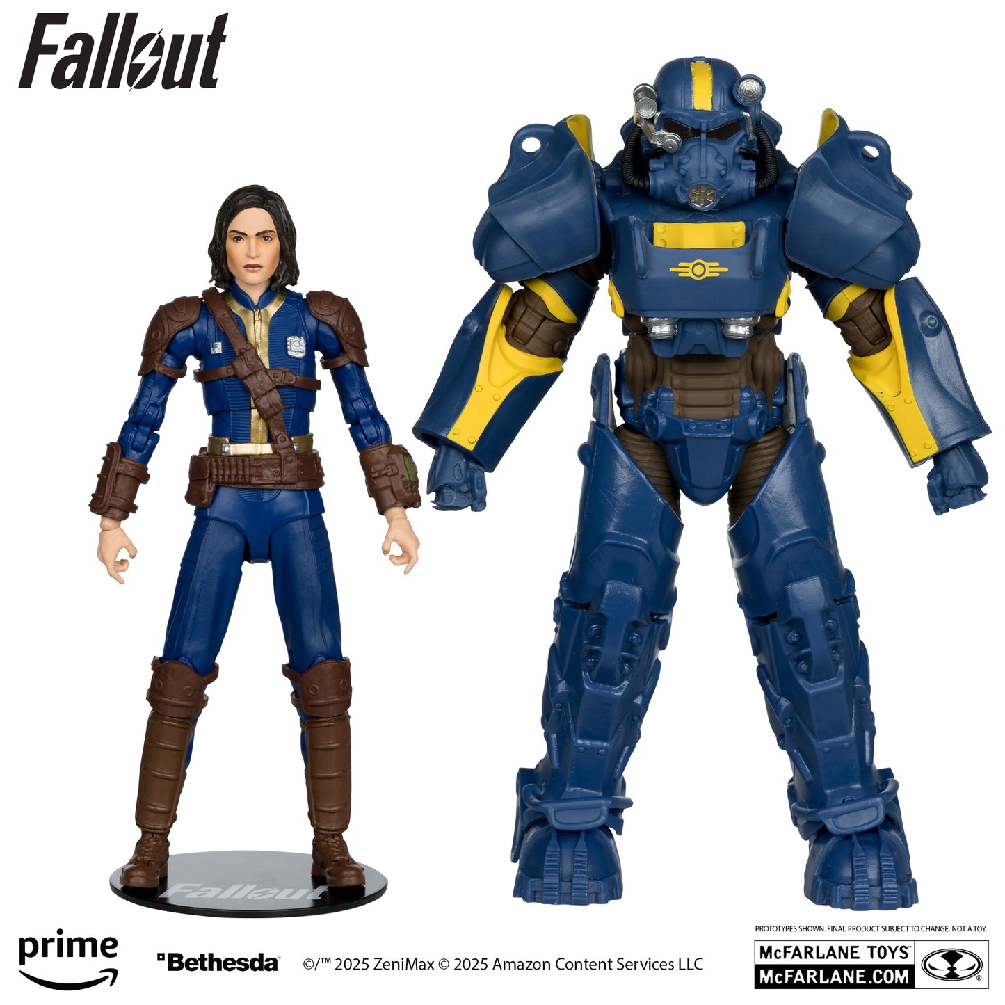 McFarlane Toys Fallout 4 T-60 Vault Tec & Sole Survivor