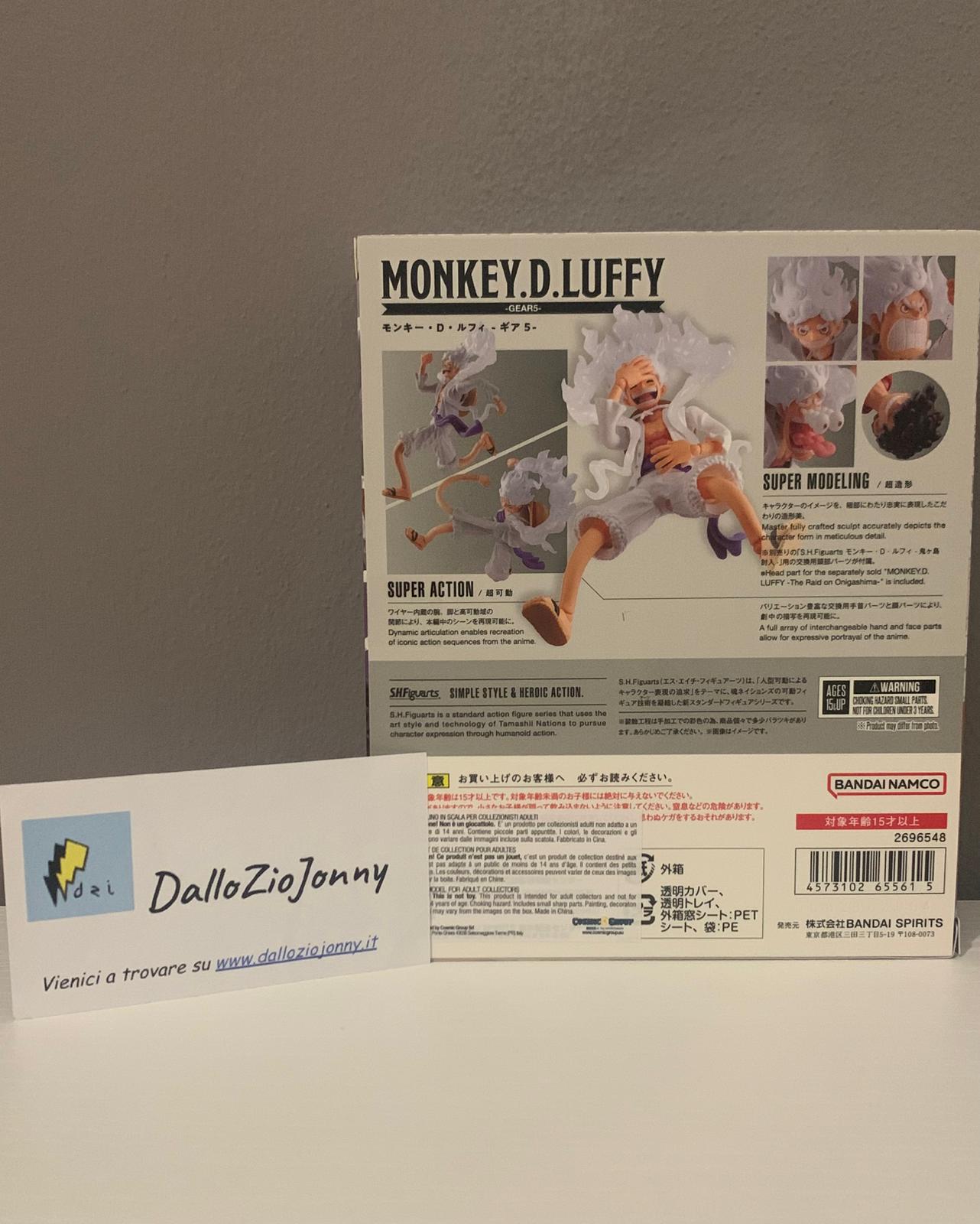 Bandai S.H.Figuarts One Piece Monkey.D.Luffy Gear5