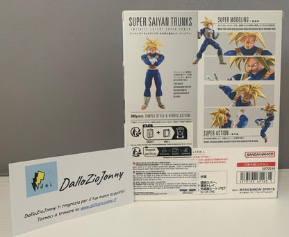 Bandai S.H.Figuarts Dragon Ball Z Super Saiyan Trunks Infinite Latent Super Power