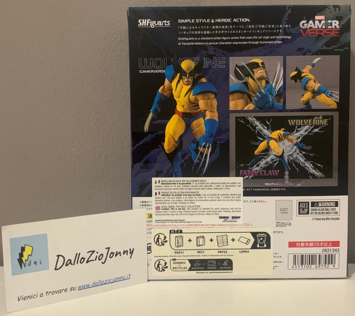 Bandai S.H.Figuarts Wolverine - Gameverse -
