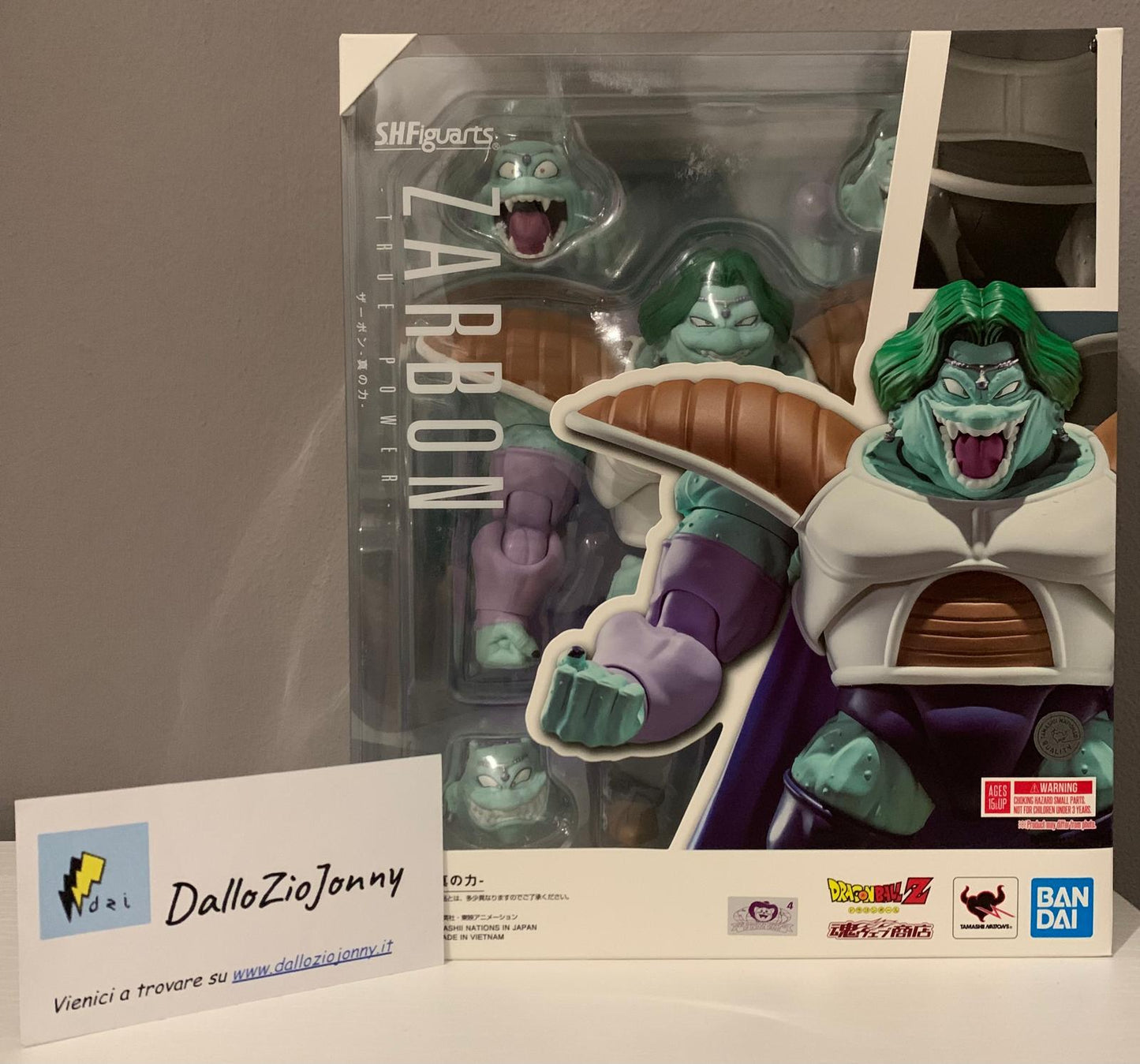 Bandai S.H.Figuarts Dragon Ball Z Zarbon True Power