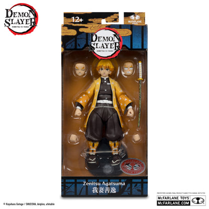 McFarlane Toys Demon Slayer Zenitsu Agatsuma Platinum Edition