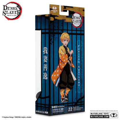 McFarlane Toys Demon Slayer Zenitsu Agatsuma Platinum Edition