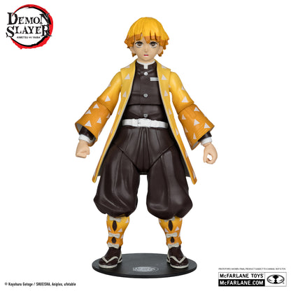 McFarlane Toys Demon Slayer Zenitsu Agatsuma Platinum Edition