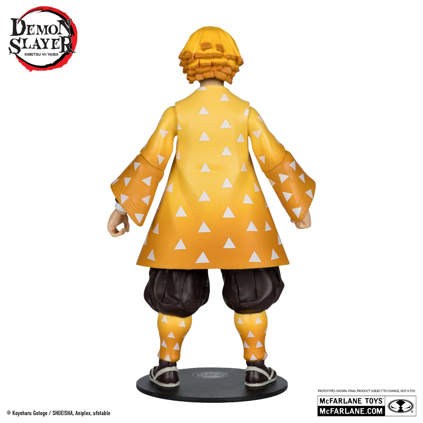 McFarlane Toys Demon Slayer Zenitsu Agatsuma Platinum Edition