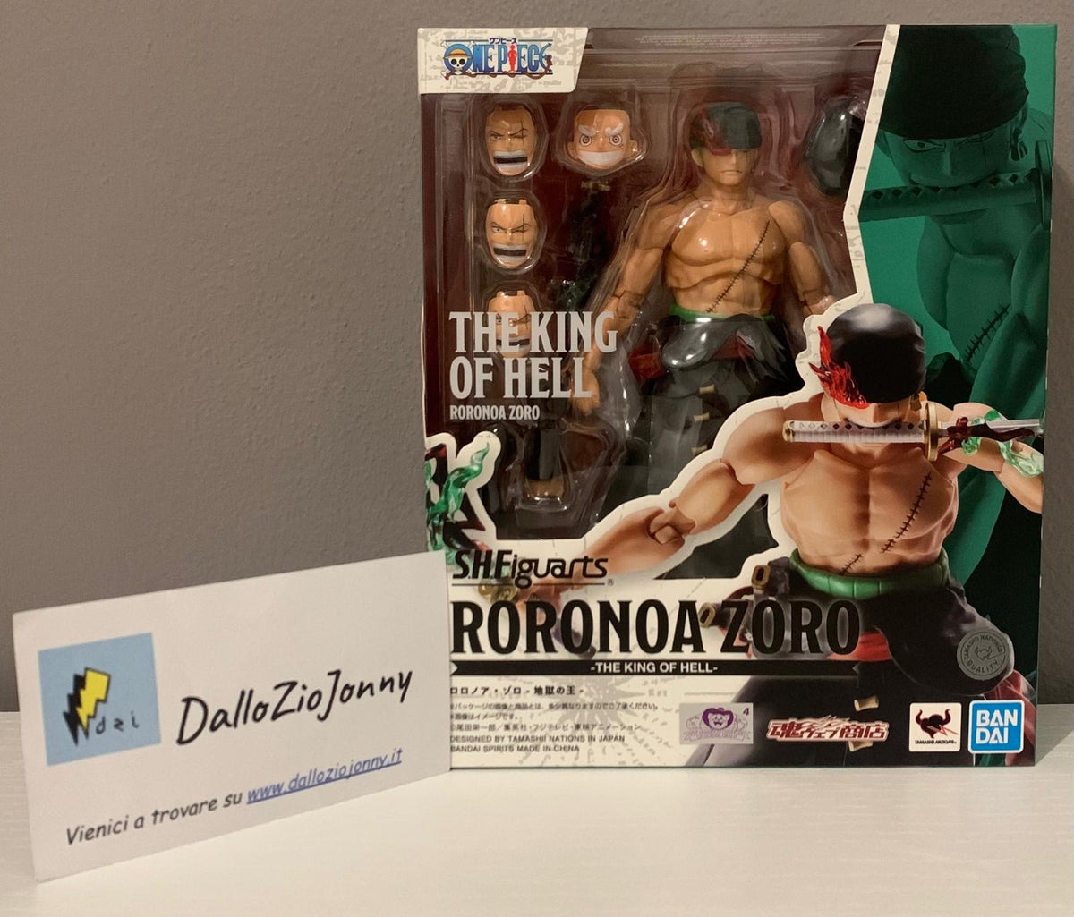 Bandai S.H.Figuarts One Piece Roronoa Zoro - The King Of Hell -