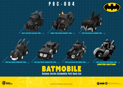 Beast Kingdom PBC-004 Batman Series Batmobile Pull Back Car Blind Box Set (6pcs)