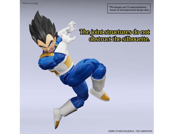 Dragon Ball Model Kit Figure Rise Vegeta Nuova Versione Speciale 15 cm Bandai