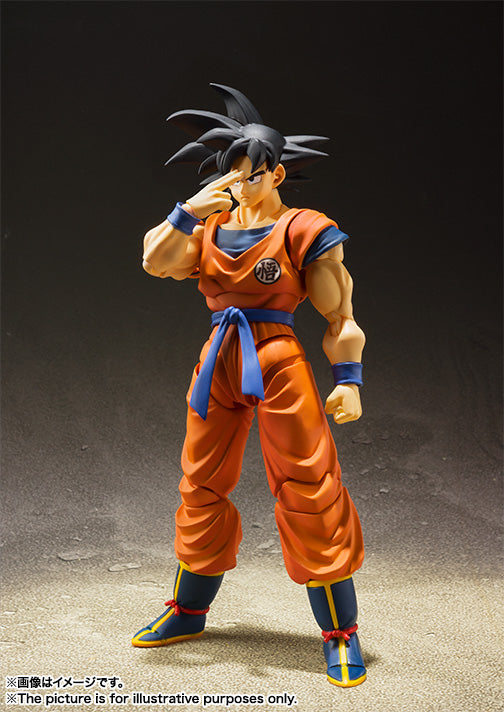 Bandai S.H.Figuarts Dragon Ball Z Son Goku A Saiyan Raised On Earth
