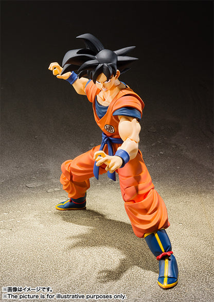 Bandai S.H.Figuarts Dragon Ball Z Son Goku A Saiyan Raised On Earth