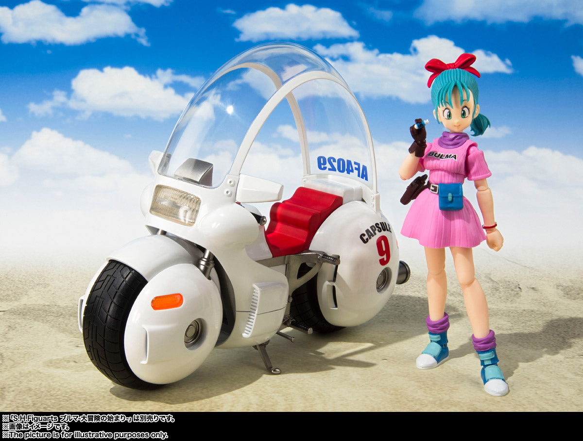Bandai S.H.Figuarts Dragon Ball Bulma's Motorcycle Hoipoi Capsule No. 9