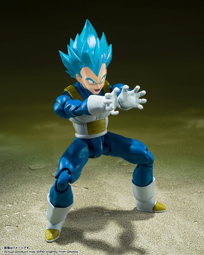 Bandai S.H.Figuarts Dragon Ball Super Super Saiyan God Super Saiyan Vegeta Unwavering Saiyan Pride