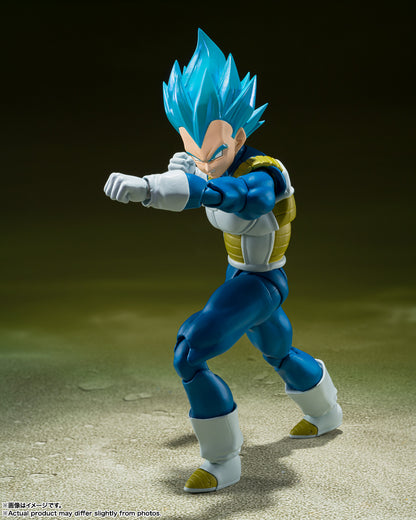 Bandai S.H.Figuarts Dragon Ball Super Super Saiyan God Super Saiyan Vegeta Unwavering Saiyan Pride