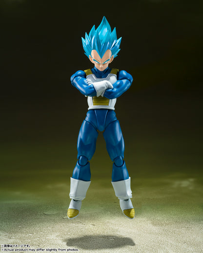 Bandai S.H.Figuarts Dragon Ball Super Super Saiyan God Super Saiyan Vegeta Unwavering Saiyan Pride