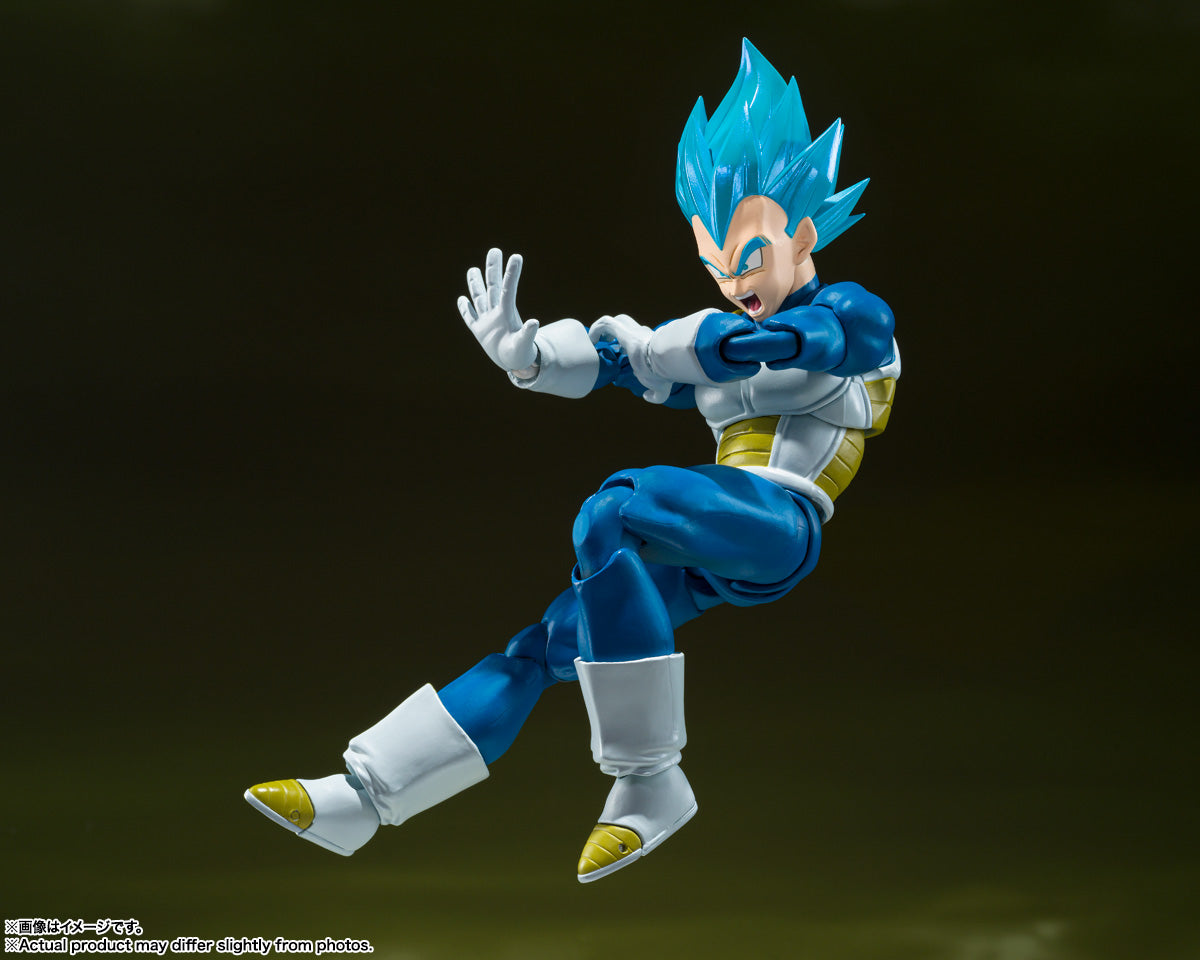 Bandai S.H.Figuarts Dragon Ball Super Super Saiyan God Super Saiyan Vegeta Unwavering Saiyan Pride