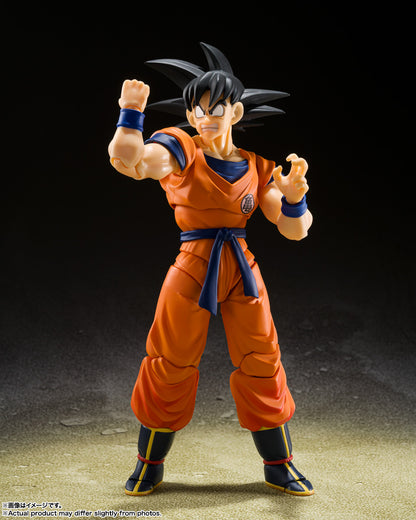 Bandai S.H.Figuarts Dragon Ball Z Son Goku & Son Gohan - Kid - & Kintoun