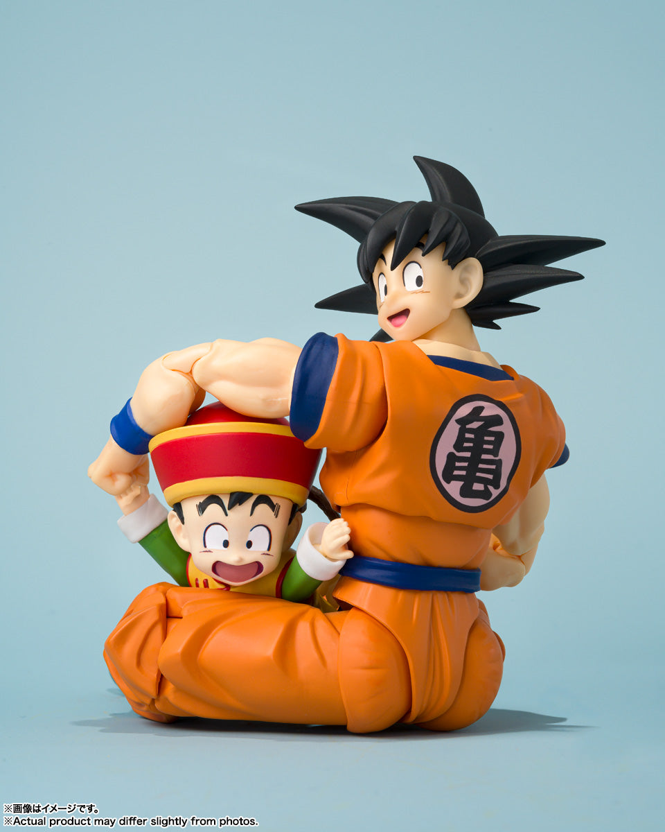 Bandai S.H.Figuarts Dragon Ball Z Son Goku & Son Gohan - Kid - & Kintoun
