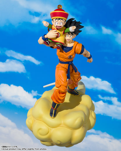 Bandai S.H.Figuarts Dragon Ball Z Son Goku & Son Gohan - Kid - & Kintoun