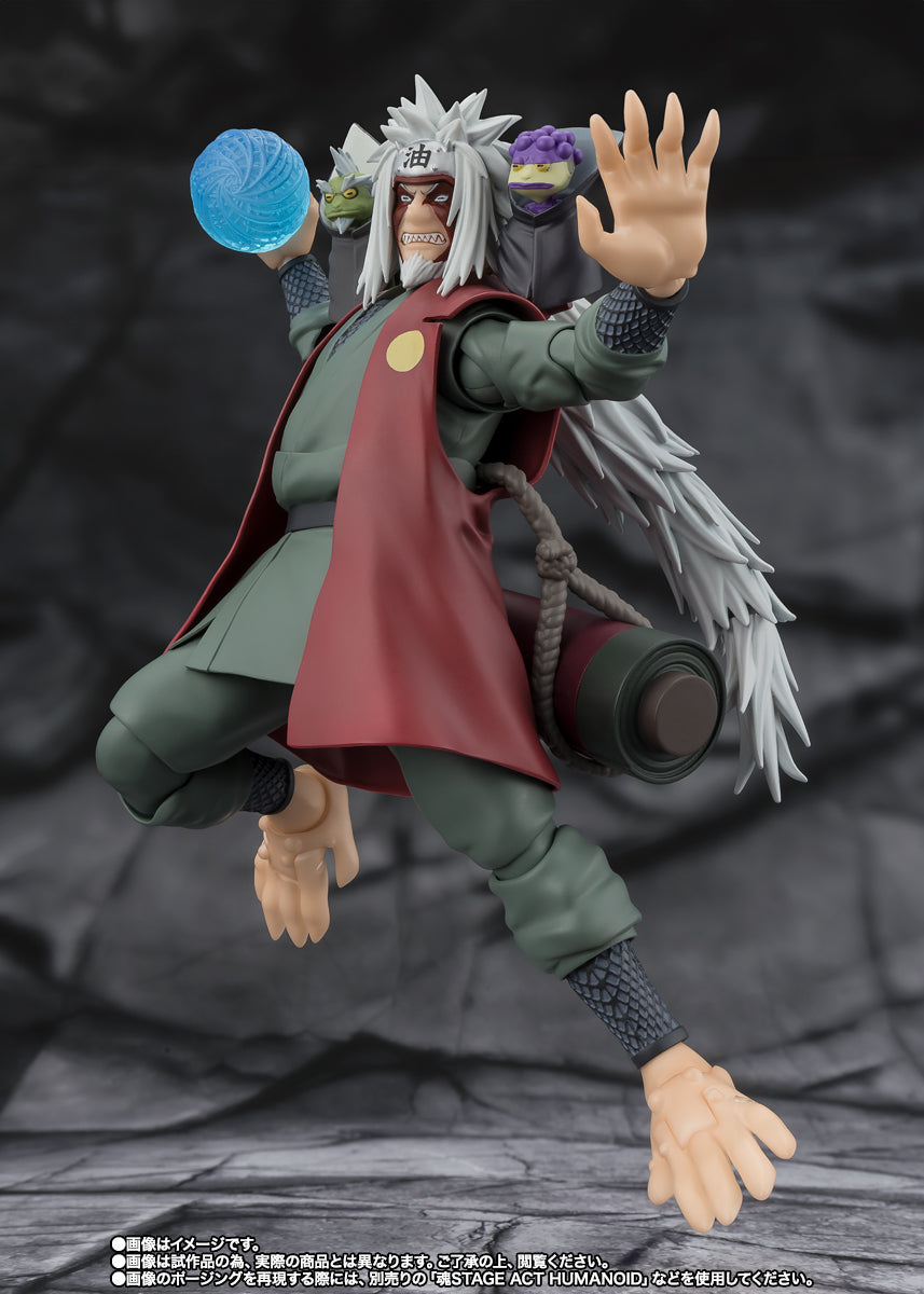Bandai S.H.Figuarts Naruto Jiraiya - Hidden Leaf Heroic Master Sage -