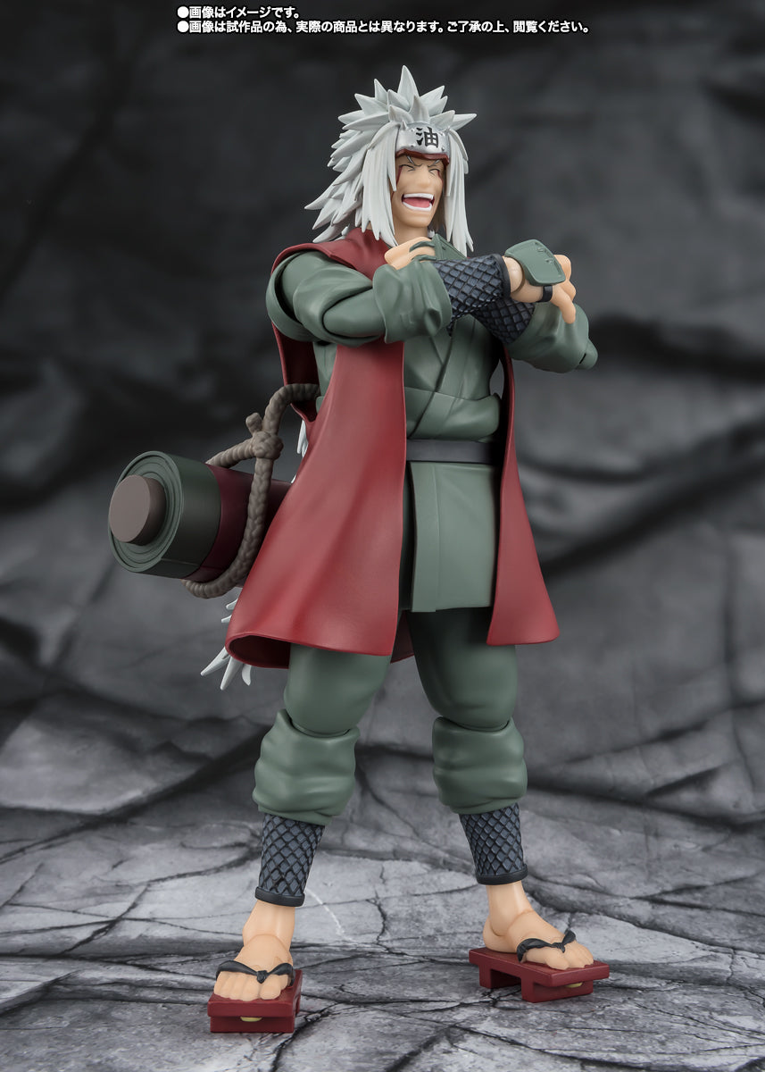 Bandai S.H.Figuarts Naruto Jiraiya - Hidden Leaf Heroic Master Sage -