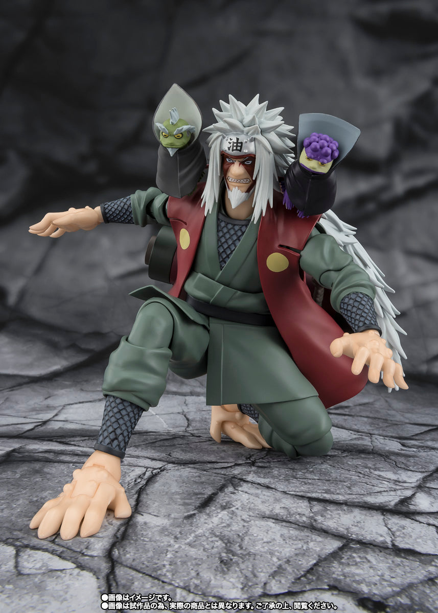 Bandai S.H.Figuarts Naruto Jiraiya - Hidden Leaf Heroic Master Sage -