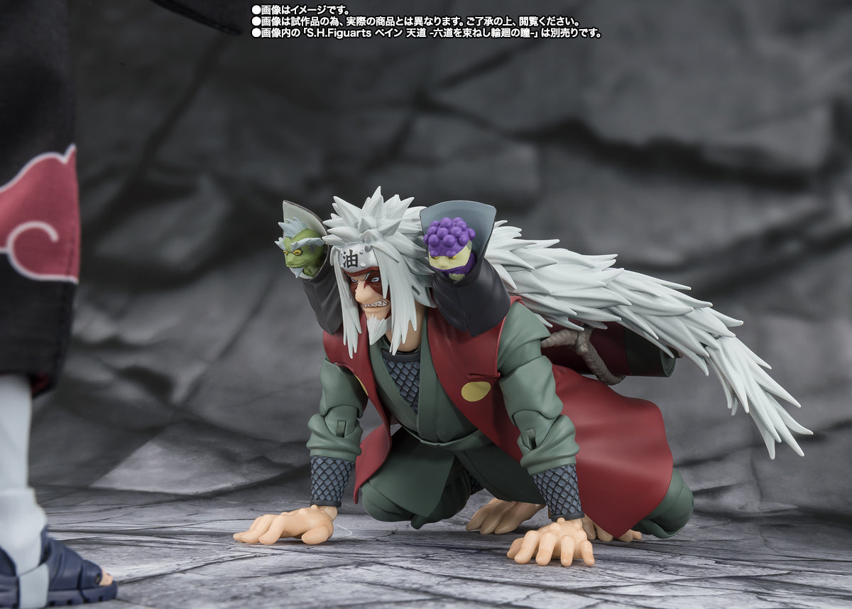 Bandai S.H.Figuarts Naruto Jiraiya - Hidden Leaf Heroic Master Sage -