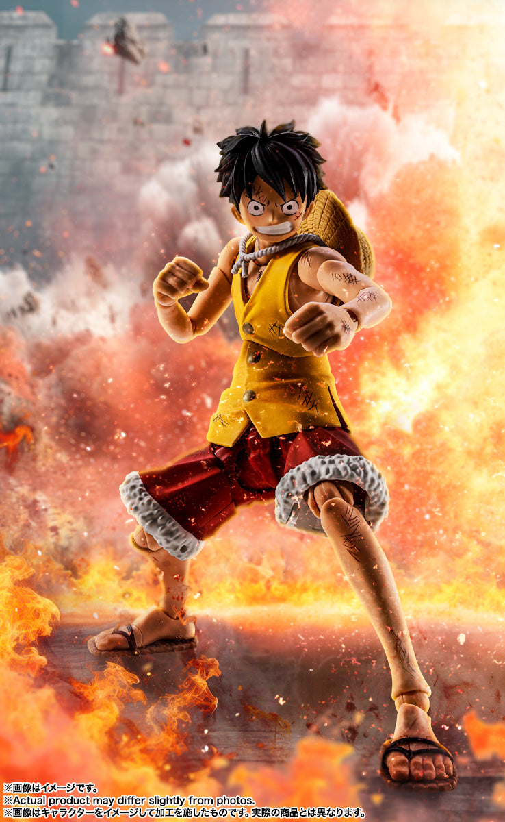 Bandai S.H.Figuarts One Piece Monkey.D.Luffy Marineford
