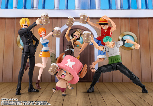 Bandai S.H.Figuarts One Piece Play Set - The Straw Hat Crew -