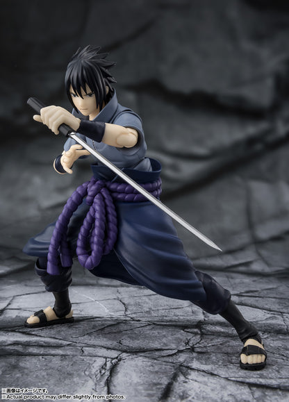 Bandai S.H.Figuarts Naruto Sasuke Uchiha - Solitary Shinobi -
