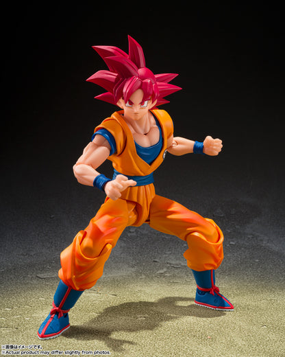 Bandai S.H.Figuarts Dragon Ball Super Super Saiyan God Son Goku - God Aura -