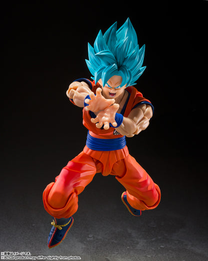 Bandai S.H.Figuarts Dragon Ball Super Super Saiyan God Super Saiyan Son Goku - Blue Power Transcending Limits -