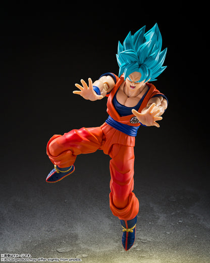 Bandai S.H.Figuarts Dragon Ball Super Super Saiyan God Super Saiyan Son Goku - Blue Power Transcending Limits -