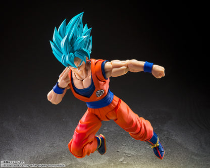 Bandai S.H.Figuarts Dragon Ball Super Super Saiyan God Super Saiyan Son Goku - Blue Power Transcending Limits -