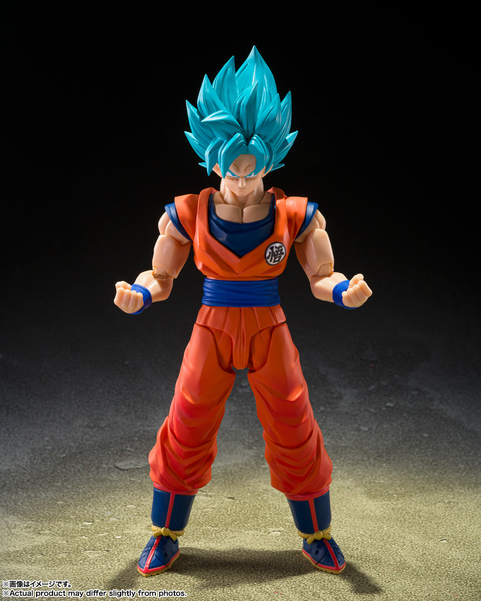 Bandai S.H.Figuarts Dragon Ball Super Super Saiyan God Super Saiyan Son Goku - Blue Power Transcending Limits -