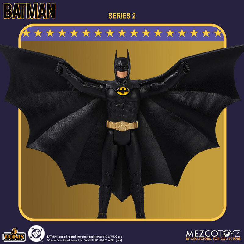 Mezco Toyz 5 Points Batman 1989 - Serie 2 Set