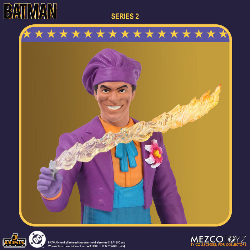 Mezco Toyz 5 Points Batman 1989 - Serie 2 Set