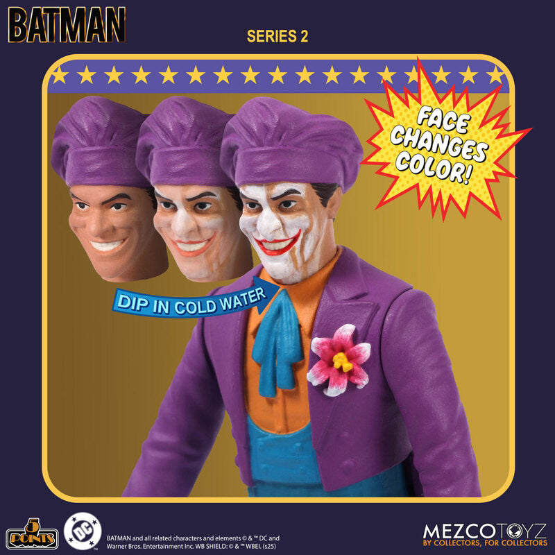 Mezco Toyz 5 Points Batman 1989 - Serie 2 Set