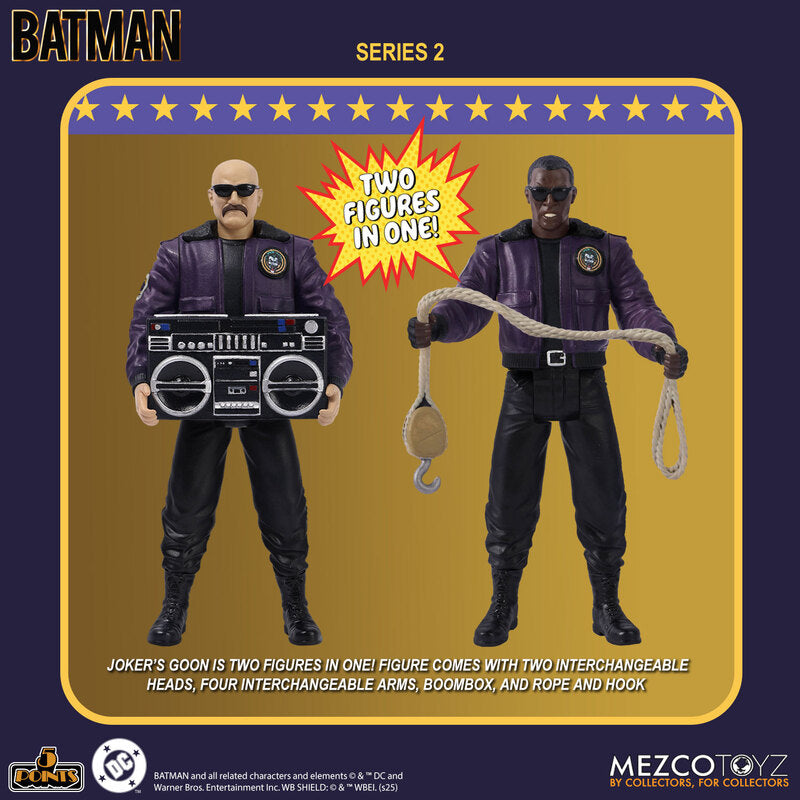 Mezco Toyz 5 Points Batman 1989 - Serie 2 Set