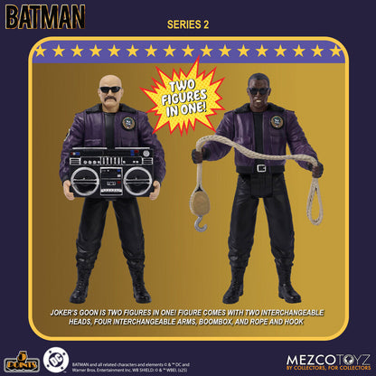 Mezco Toyz 5 Points Batman 1989 - Serie 2 Set