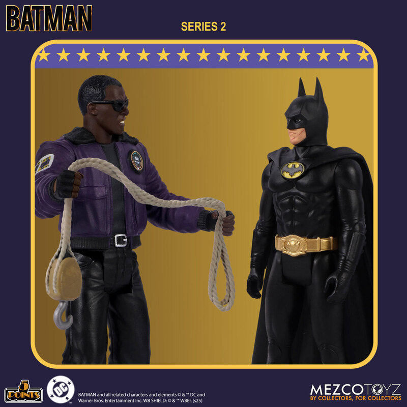 Mezco Toyz 5 Points Batman 1989 - Serie 2 Set