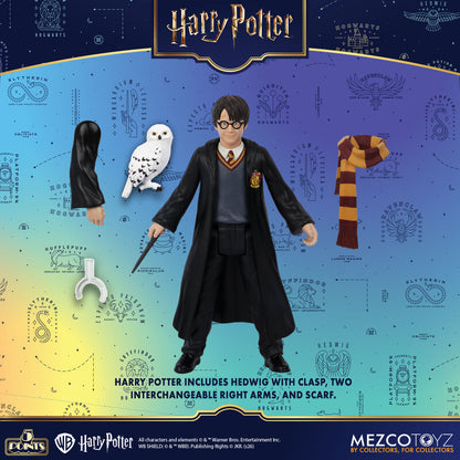Mezco Toyz 5 Points Harry Potter Series 1 Set