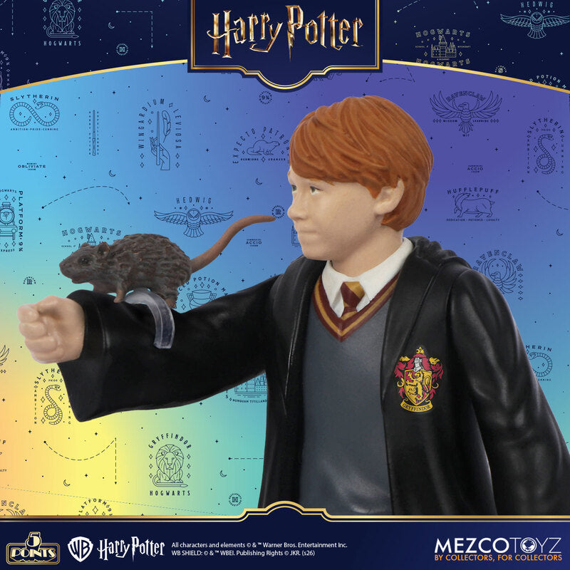 Mezco Toyz 5 Points Harry Potter Series 1 Set